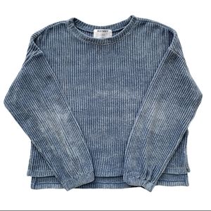 Girls chenille sweater